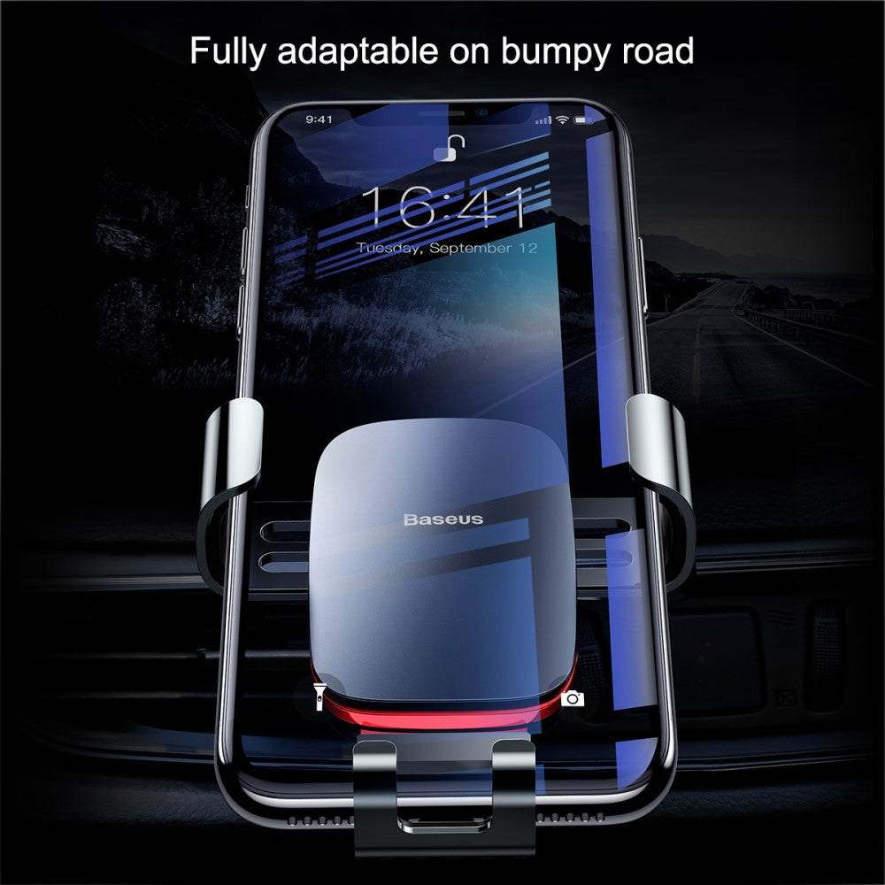 Suport auto Baseus Metal Age Vent Black