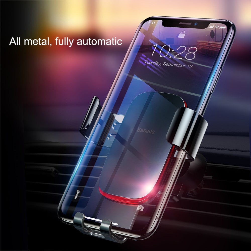 Suport auto Baseus Metal Age Vent Black