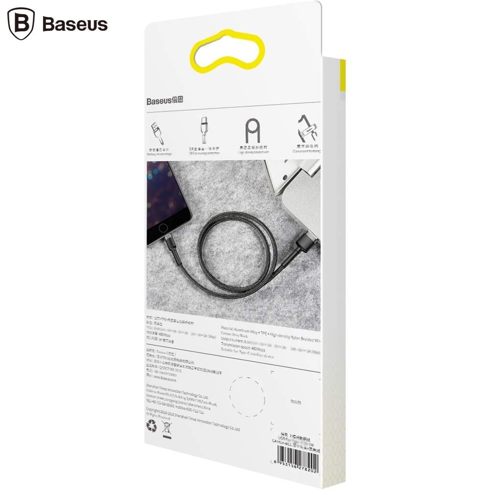 Cablu încărcare BASEUS lightning, 0.5M